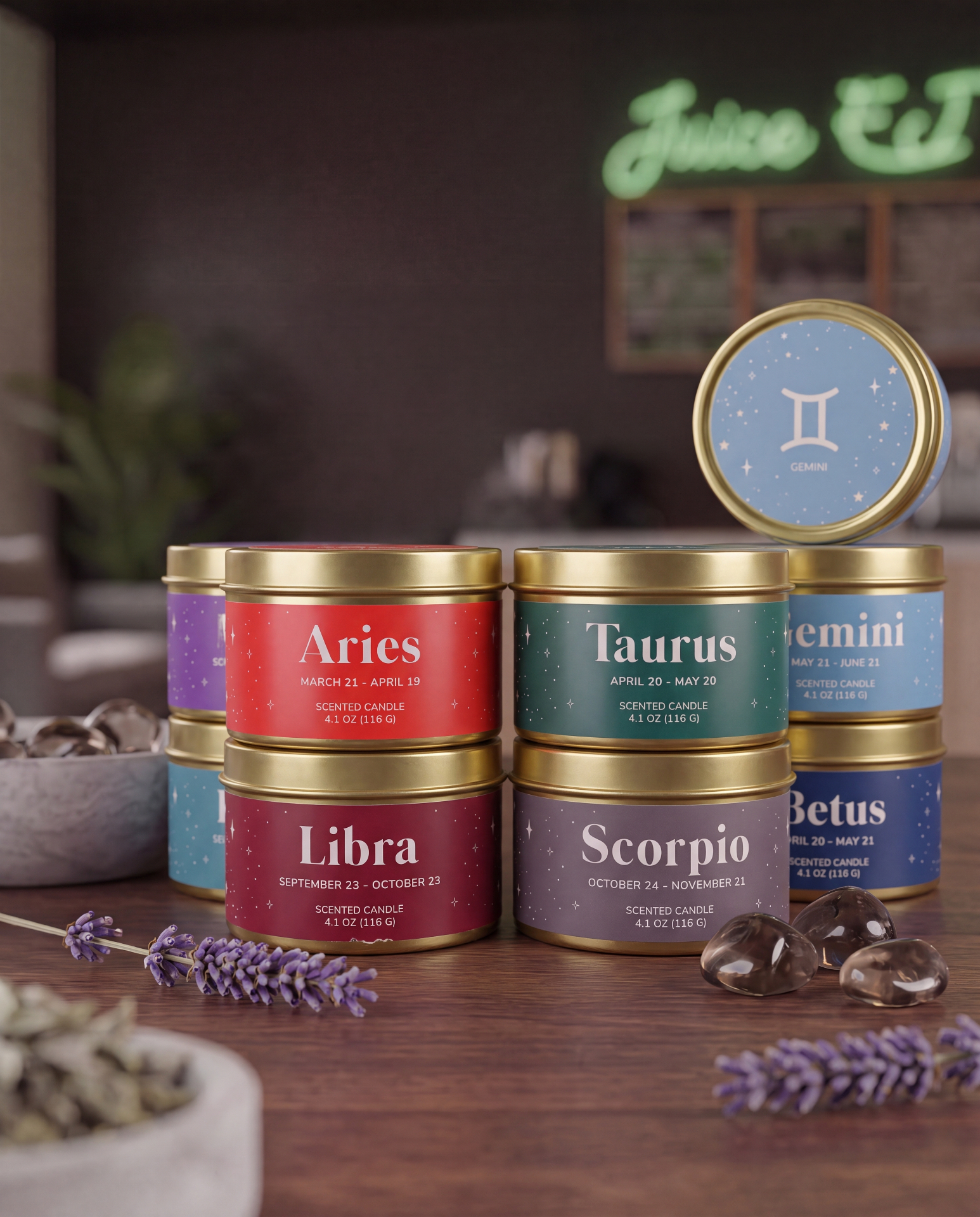 Astrology Candles